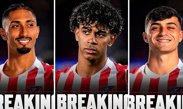 Atletico hỏi mua Yamal bằng một gói hướng dương: Màn đáp trả ‘cà khịa’ Barca - hình ảnh - new88pg.vip