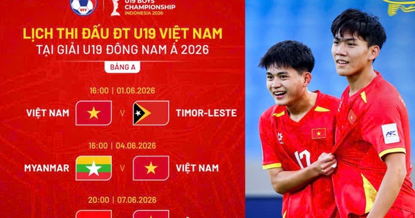 Lịch thi đấu U.19 Việt Nam tại giải Đông Nam Á 2026: Cơ hội vàng và nơi theo dõi - hình ảnh - new88pg.vip