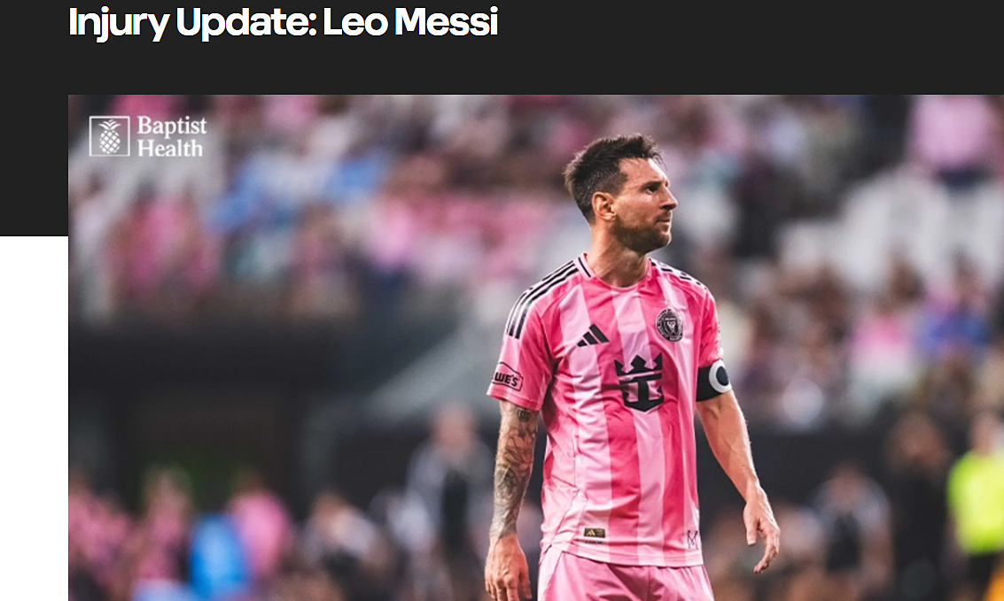 NEW88 VIP cập nhật: Messi chỉ bị quá tải cơ, nghỉ khoảng 10 ngày - hình ảnh - new88pg.vip