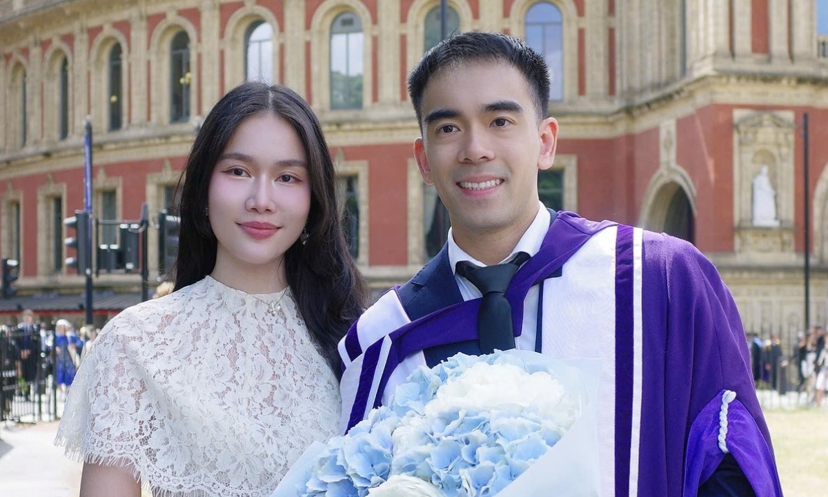 Phương Anh xúc động chúc mừng chồng tốt nghiệp tiến sĩ tại Imperial College London - hình ảnh - new88pg.vip