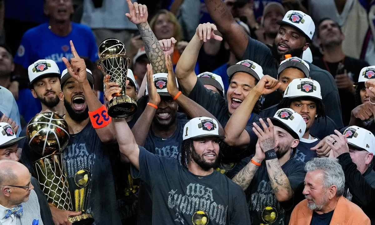 Link vào nhà cái NEW88: New York Knicks đăng quang NBA sau 53 năm chờ đợi - hình ảnh - new88pg.vip