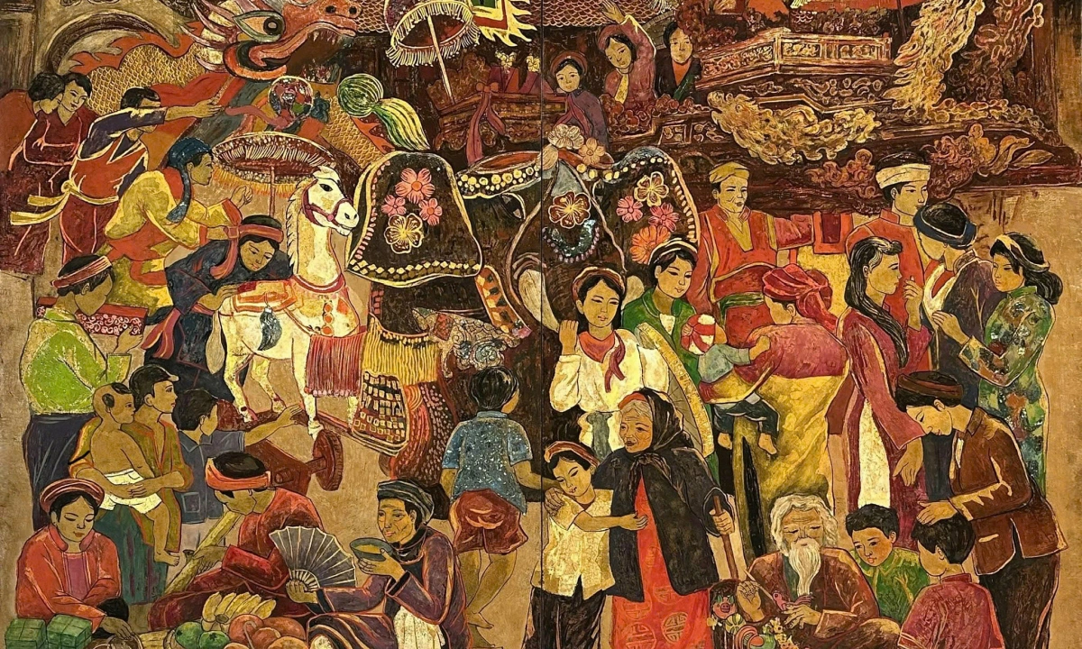 NEW88 chính thức đồng hành cùng tinh thần lễ hội qua nét cọ Trần Nguyên Dũng - hình ảnh - new88pg.vip NEW88 chính thức đồng hành cùng tinh thần lễ hội qua nét cọ Trần Nguyên Dũng - hình ảnh - new88pg.vip