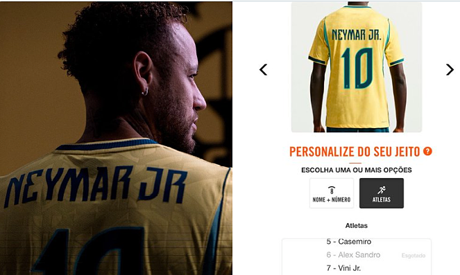 Áo tuyển Brazil in tên Neymar gây tranh cãi vì một dấu chấm: góc nhìn mới cho người chơi Việt - hình ảnh - new88pg.vip
