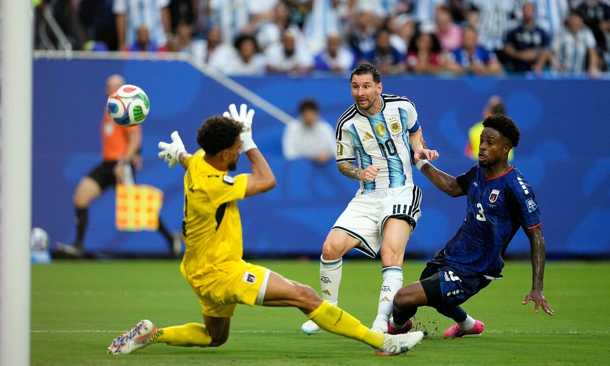 Argentina 1-0 Cape Verde (H1): Messi ghi bàn, mở toang cánh cửa vào tứ kết - hình ảnh - new88pg.vip