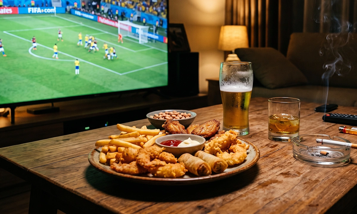 Ăn đêm xem World Cup – combo ‘sát thủ’ khiến dạ dày và gan tổn thương ra sao? - hình ảnh - new88pg.vip