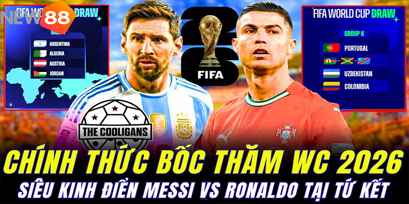Ronaldo Đấu Messi: Kịch Bản Trong Mơ Tại World Cup 2026 - hình ảnh - new88pg.vip