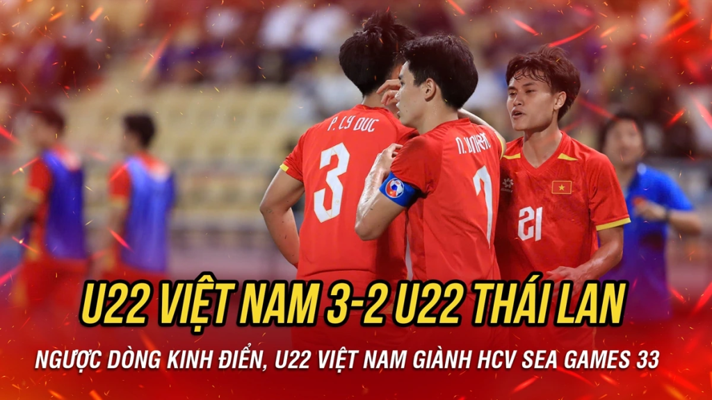 U22 Việt Nam Giành Chức Vô Địch SEA Games 33 - hình ảnh - new88pg.vip